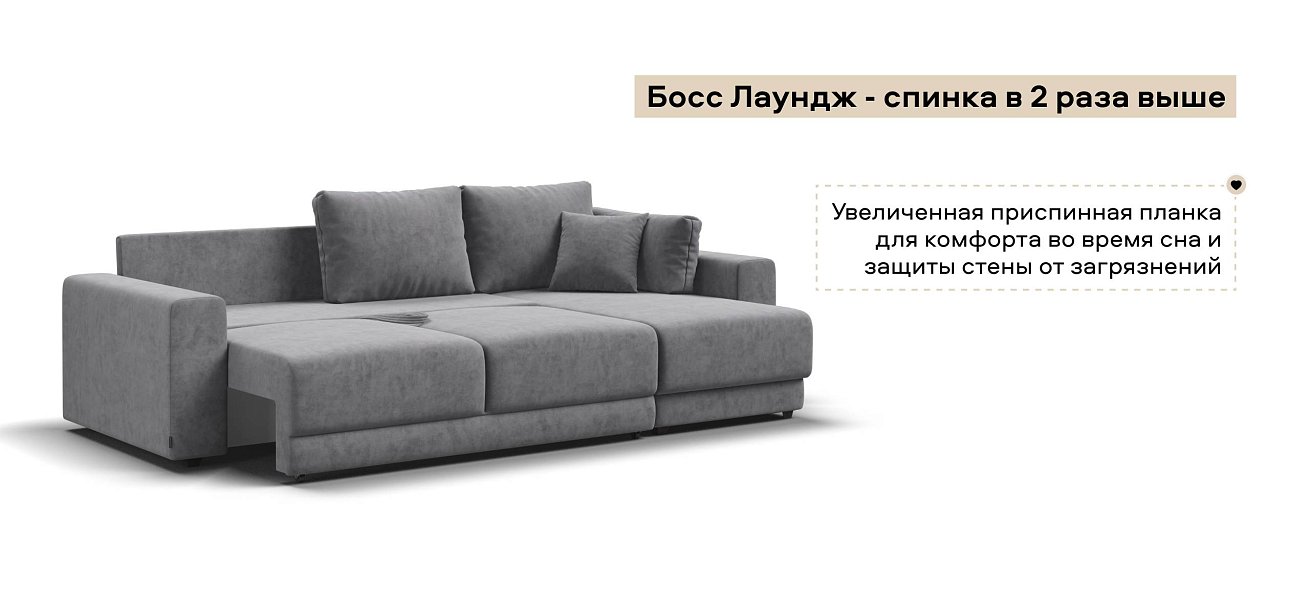 Угловой диван Босс Прайм ХЛ велюр Роял агат