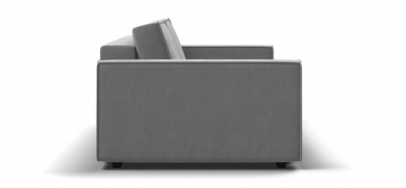 Диван Босс Софт Модуль велюр Монолит сталь