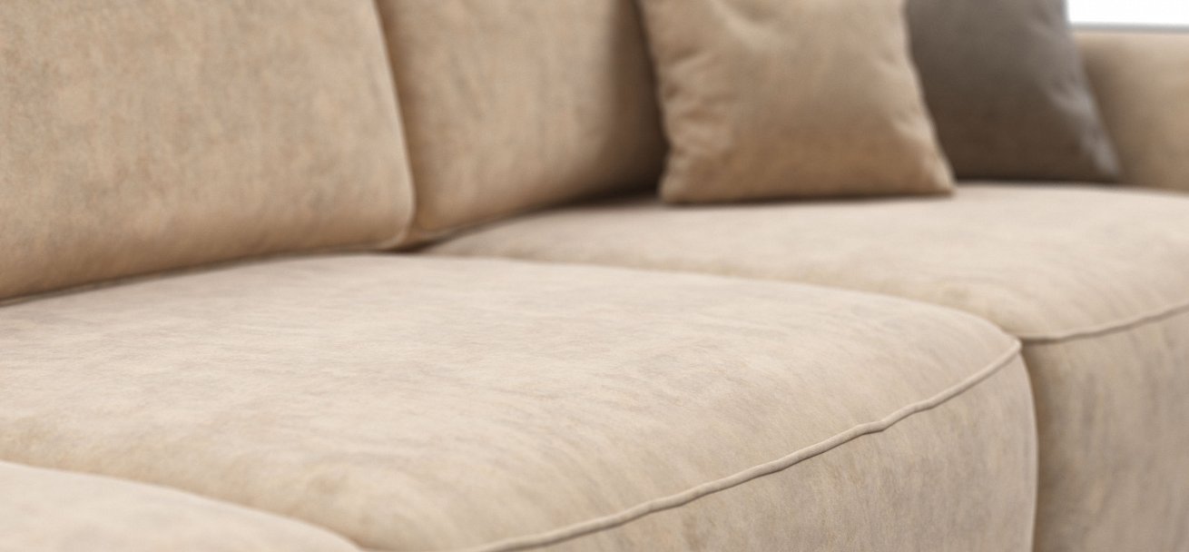 Диван Кинг Модуль Макс велюр Роял шампань