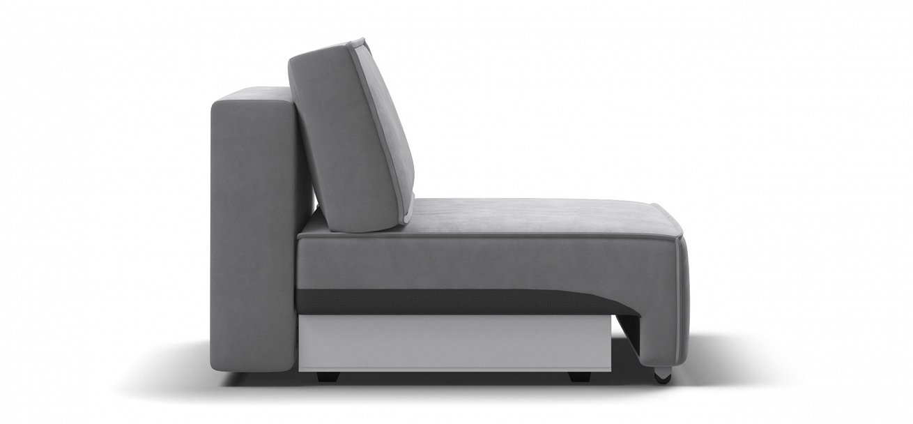 Босс Софт Модуль спальное место велюр Монолит сталь