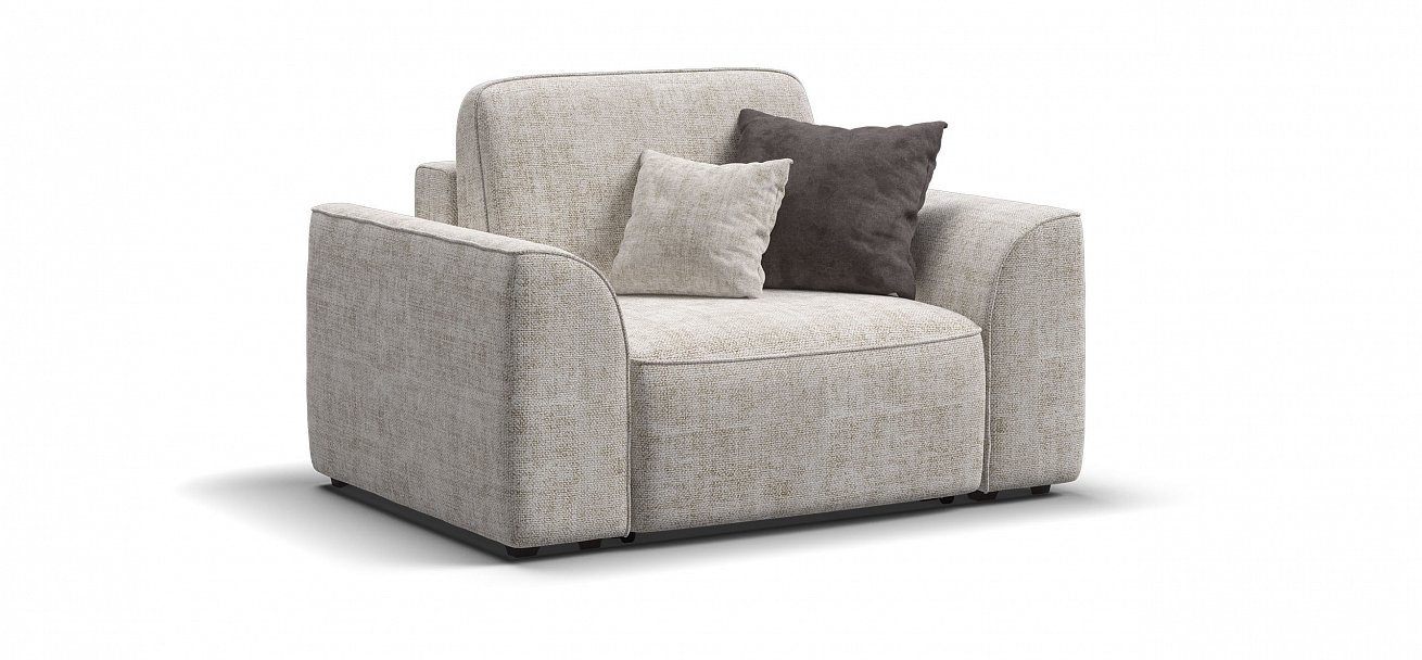 Кресло Кинг Модуль Шенилл Смарт кварц