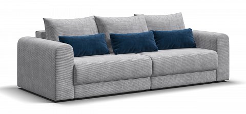 Модульный диван Ричмонд Модуль Вельвет Корд серый