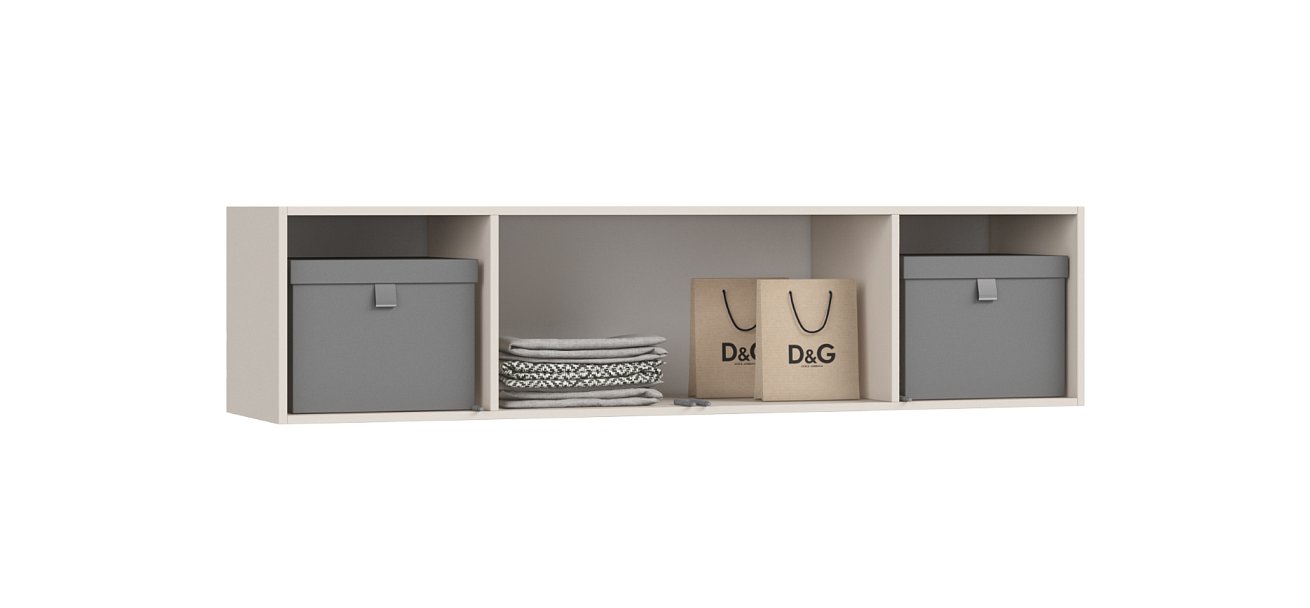 Антресоль 160 4Д Кашемир