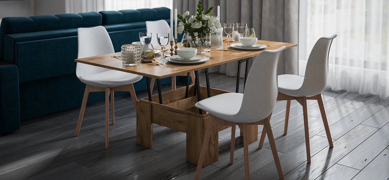 Стол трансформер Люкс Крафт