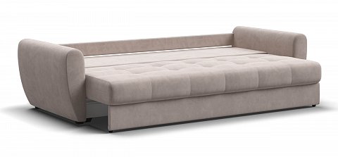 Диван Престон велюр Монолит латте 3