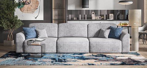 Диван Кинг Макс велюр Роял агат 2