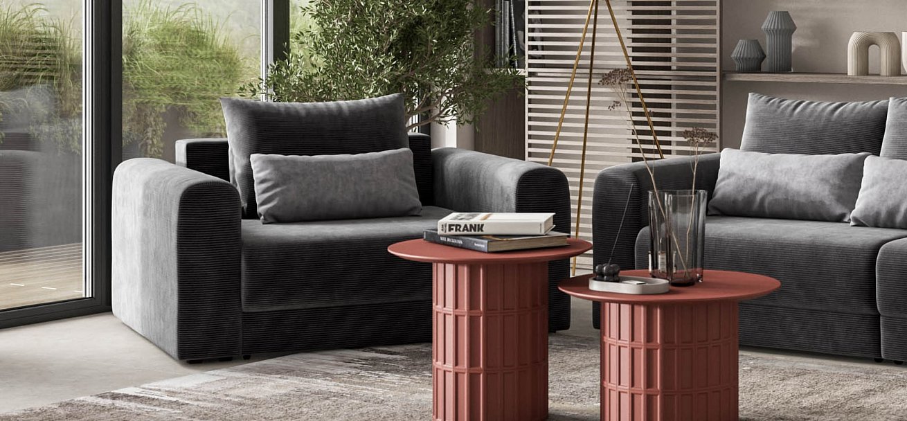 Кресло Ричмонд Модуль Вельвет Корд графит