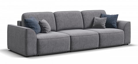 Диван Кинг Модуль Макс велюр Роял агат