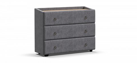 Комод Босс Классик велюр Роял агат, Орех селект