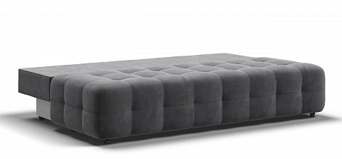 Диван Босс Мини велюр Монолит серый 3