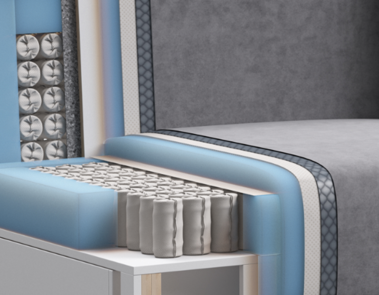 Независимые пружины Босс Экстра Фит 12 см - усиленные стальные пружины