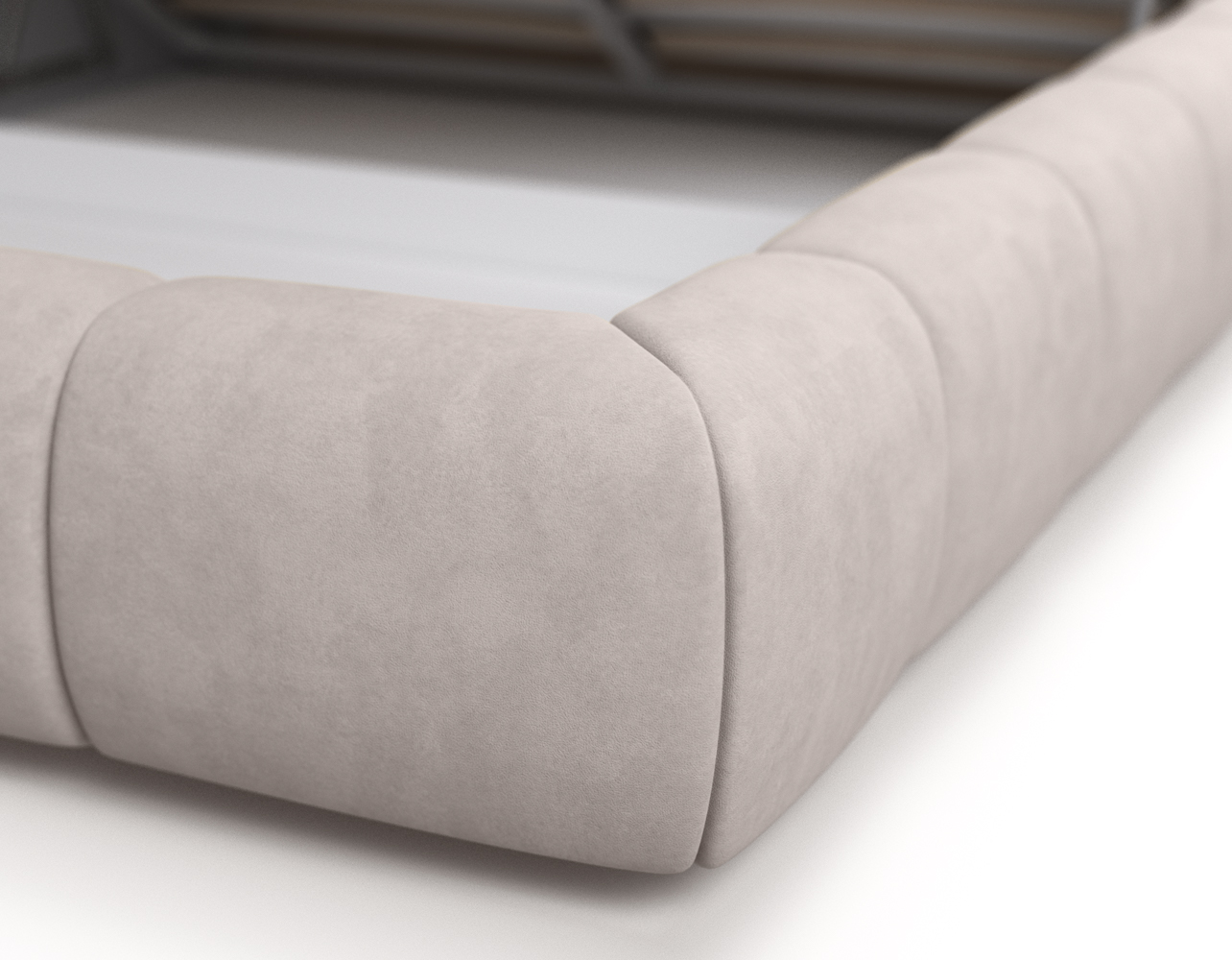 Ультрамодная пухлая обивка подчеркнет изысканный вкус владельца.